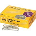 MARBIG PAPER CLIP LARGE 33MM BOX 100
