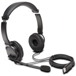 KENSINGTON HIFI USB HEADPHONES WITH MICROPHONE BLACK