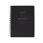 ATAGLANCE  SIGNATURE DIARY WEEK TO VIEW A5 BLACK