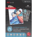 GBC MAGNETIC LAMINATING POUCH 175 MICRON A4 CLEAR BOX 10