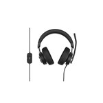 KENSINGTON H2000 USBC OVEREAR WIRED HEADSET BLACK