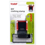 TRODAT 4911 ECO PRINTY SELFINKING DIY CLOTHING STAMP 38 X 14MM BLACK