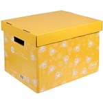 MARBIG WE MEAN GREEN ENVIRO ARCHIVE BOX HONEYBEE YELLOW