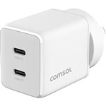 COMSOL 35W DUAL PORT USBC GAN WALL CHARGER DYNAMIC POWER