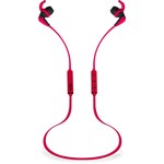 MOKI HYBRID BLUETOOTH EARPHONES RED