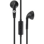 MOKI STEREO EARPHONES WITH INLINE MIC BLACK