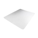FLOORTEX CHAIRMAT MULTIPURPOSE PVC RECTANGLE 750 X 1200MM CLEAR