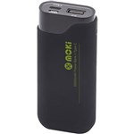 MOKI POWERBANK 5000MAH USBA AND USBC BLACK