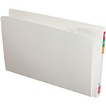 AVERY 165720 FULLVUE WHITE FILE 30MM GUSSET FOOLSCAP WHITE BOX 100