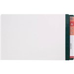 AVERY 42435 LATERAL FILE WITH DARK GREEN TAB MYLAR FOOLSCAP WHITE BOX 100