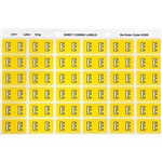 AVERY 43305 LATERAL FILE LABEL SIDE TAB COLOUR CODE E 25 X 38MM YELLOW PACK 180