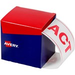 AVERY 932608 STATE IDENTIFICATION LABELS ACT 100 X 1504MM WHITE PACK 500