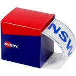 AVERY 932610 STATE IDENTIFICATION LABELS NSW 100 X 1504MM WHITE PACK 500