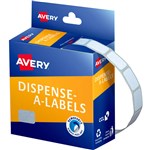 AVERY 937303 LABEL DISPENSER RECTANGLE 10 X 16MM WHITE BOX 1500