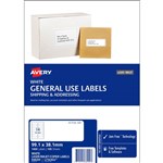 AVERY 938209 L7163 GENERAL USE LABEL LASERINKJET 14UP WHITE PACK 100