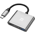 XTREMEMAC HUB TYPEC WITH 3 PORTS SILVER