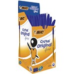 BIC CRISTAL ORIGINAL BALLPOINT PENS FINE BLUE BOX 50