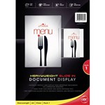 GBC SLIDE IN DOCUMENT DISPLAY A4 CLEAR