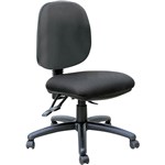 BURO MONDO JAVA TASK CHAIR MEDIUM BACK 3LEVER BLACK