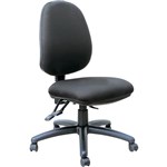BURO MONDO JAVA TASK CHAIR HIGH BACK 3LEVER BLACK