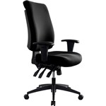 BURO TIDAL CHAIR HIGH BACK ARMS BLACK