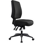 BURO TIDAL CHAIR MEDIUM BACK BLACK