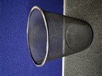 WASTE BIN 8 L METAL MESH BLACK