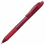 PENTEL BL110 ENERGELX RETRACTABLE GEL INK PEN 10MM RED