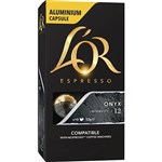 LOR ESPRESSO NESPRESSO COMPATIBLE COFFEE CAPSULES ONYX PACK 10