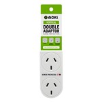 MOKI DOUBLE ADAPTOR VERTICAL WITH SURGE PROTECTION