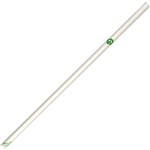 BIOPAK BIOSTRAW REGULAR STRAW WRAPPED 6MM WHITE PACK 250