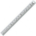 LINEX SL15 STEEL RULER IMPERIALMETRIC 150MM