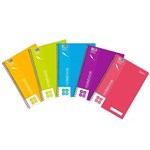 QUILL NOTEBOOK 70GSM PP 200 PAGE A5 ASSORTED