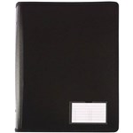 BANTEX ZIPPER RING BINDER 2D 25MM A4 BLACK