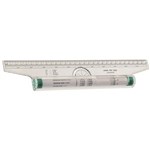 LINEX RR1000 ROLLING RULER 300MM CLEAR