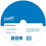 BANTEX HOOK DOTS 22MM X 25M WHITE ROLL 1000