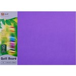 QUILL BOARD 210GSM A3 LILAC PACK 25