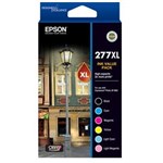 EPSON 277XL INK CARTRIDGE HIGH YIELD VALUE PACK BLACKCYANMAGENTAYELLOWLGT CYANLGT MAGENTA