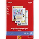 CANON HR101 HIGH RESOLUTION PHOTO PAPER 106GSM A4 WHITE PACK 50