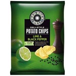 RED ROCK DELI CHIPS LIME AND PEPPER 165G
