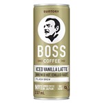 BOSS COFFEE ICED VANILLA LATTE 237ML
