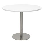 RAPIDLINE ROUND TABLE DISC BASE 900MM NATURAL WHITECHROME