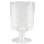 CAPRI WINE GLASS PLASTIC 62ML PACK 10