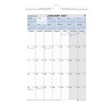 DEBDEN WALL CALENDAR CE0011 MONTH TO VIEW A4 297 X 210MM