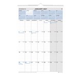 DEBDEN WALL CALENDAR CE0013 MONTH TO VIEW 300 X 432MM