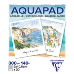 CLAIREFONTAINE AQUAPAD WATERCOLOUR POLAROID PAD 9X105CM