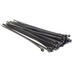 ADAPTEX CABLE TIES 200MM X 48MM BLACK PACK 100