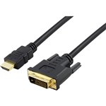 COMSOL HDMI CABLE MALE TO DVID MALE 1M BLACK