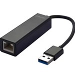 COMSOL USB 30 TO GIGABIT ETHERNET ADAPTER 100MM BLACK