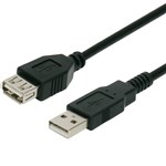 COMSOL USB EXTENSION CABLE 20 A MALE TO A FEMALE 1M